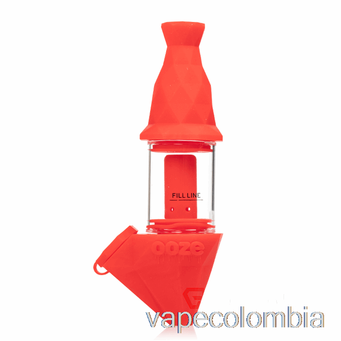 Vape Recargable Ooze Bectar Burbujeador De Silicona Escarlata (rojo)